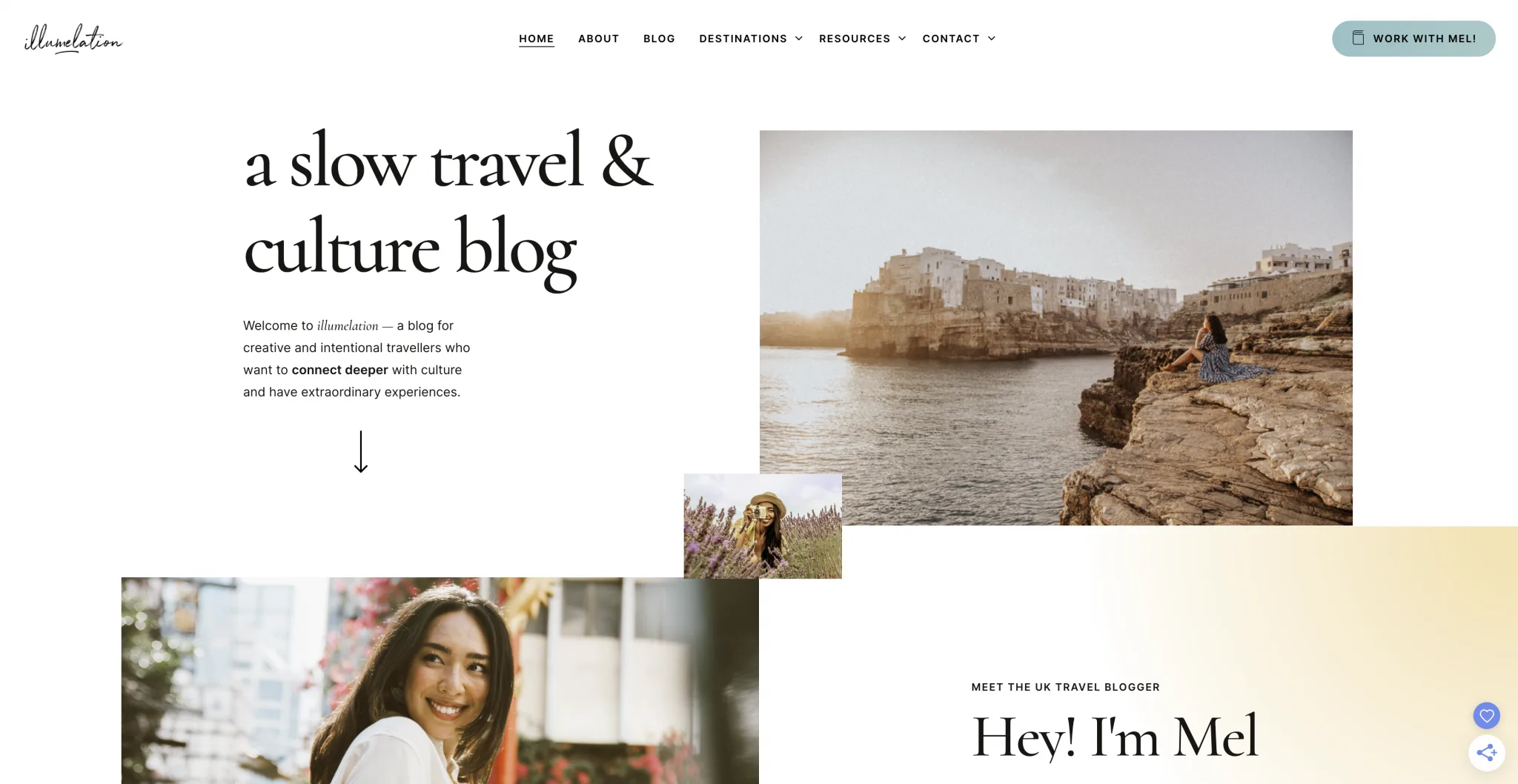 Illumenlation travel blog by Mel Legarda built on WordPress