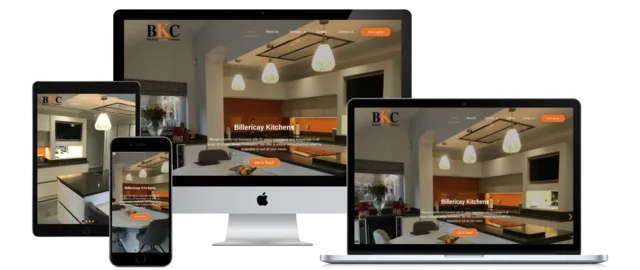 Billericay Kitchens website redesign