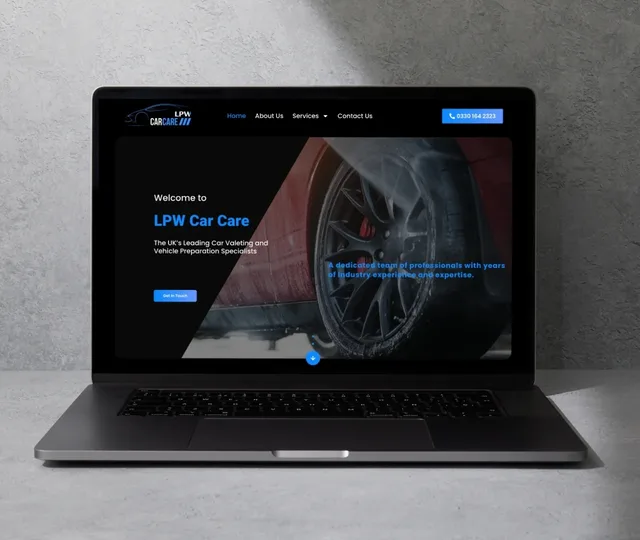 LPW Car Care website