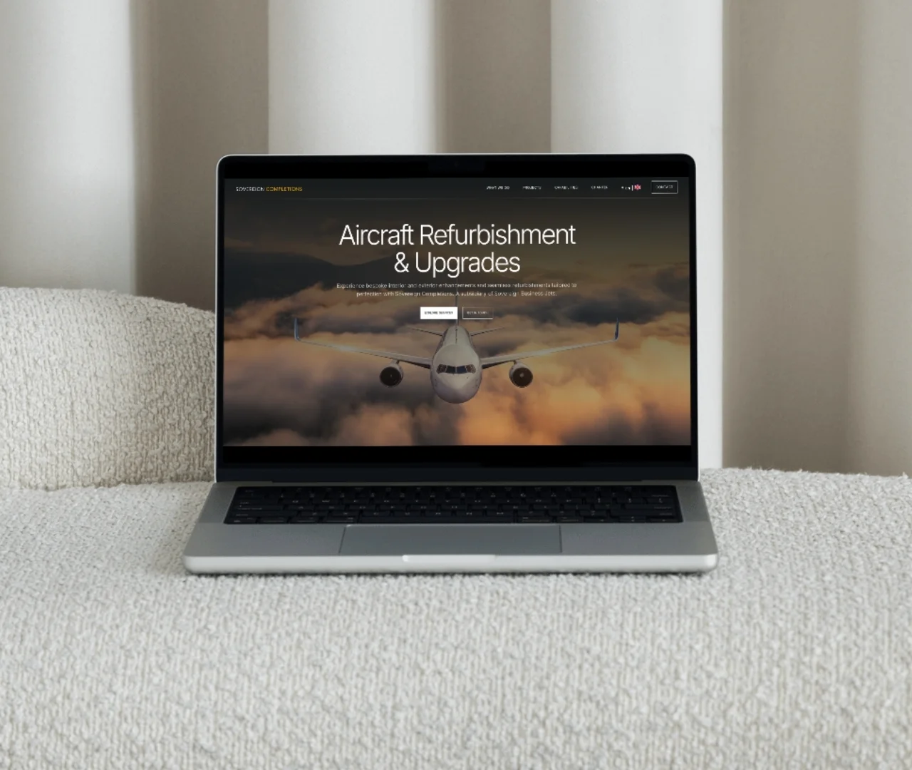 Sovereign Completions website design