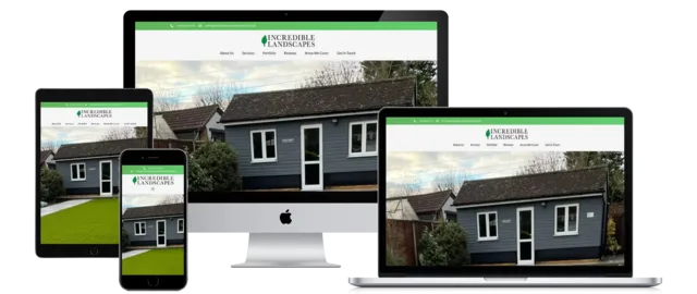 Incredible Landscapes website design