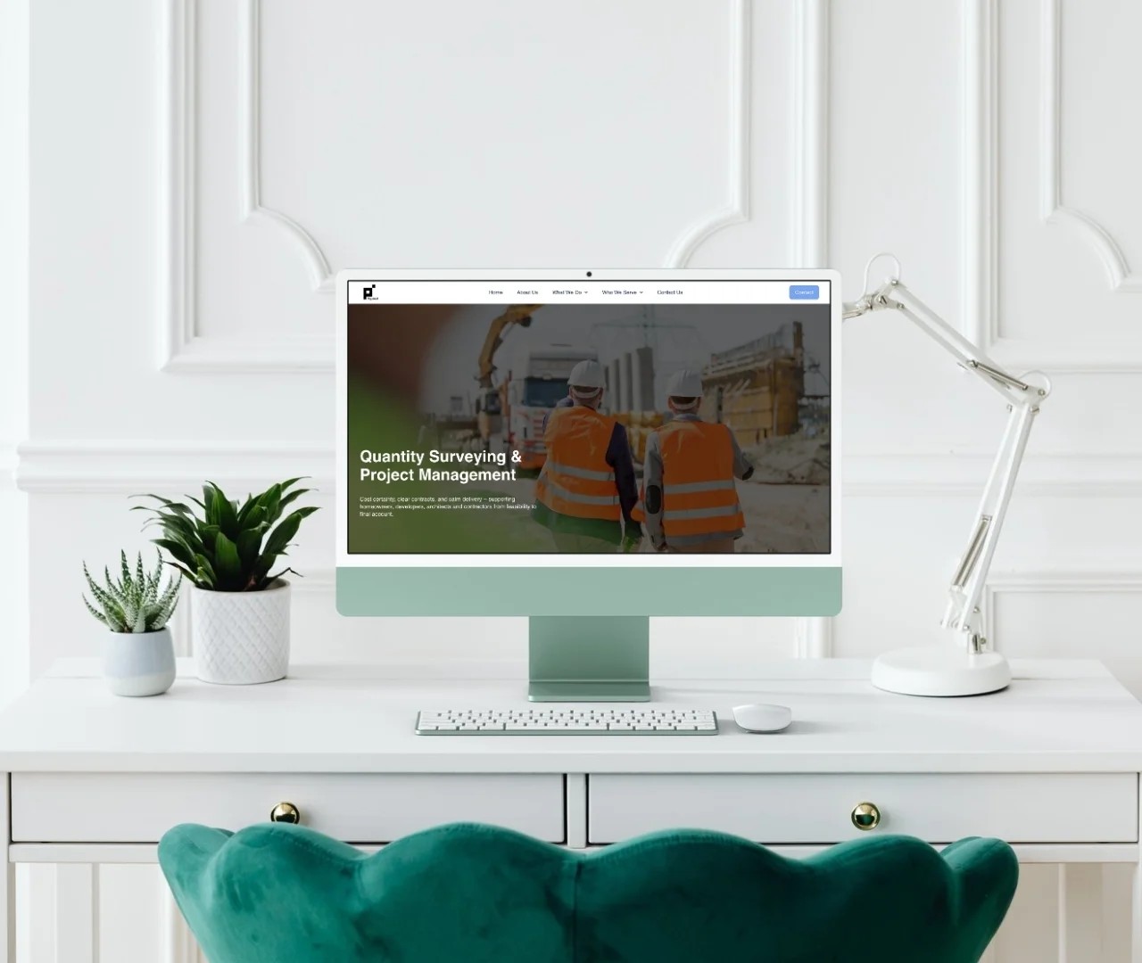 Psquared Consulting website design