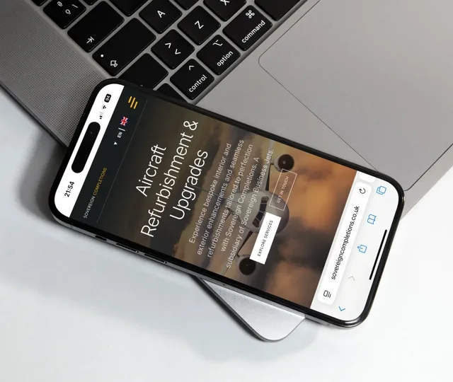 Sovereign Completions website