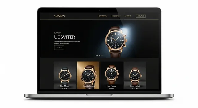 Watches of Essex website design
